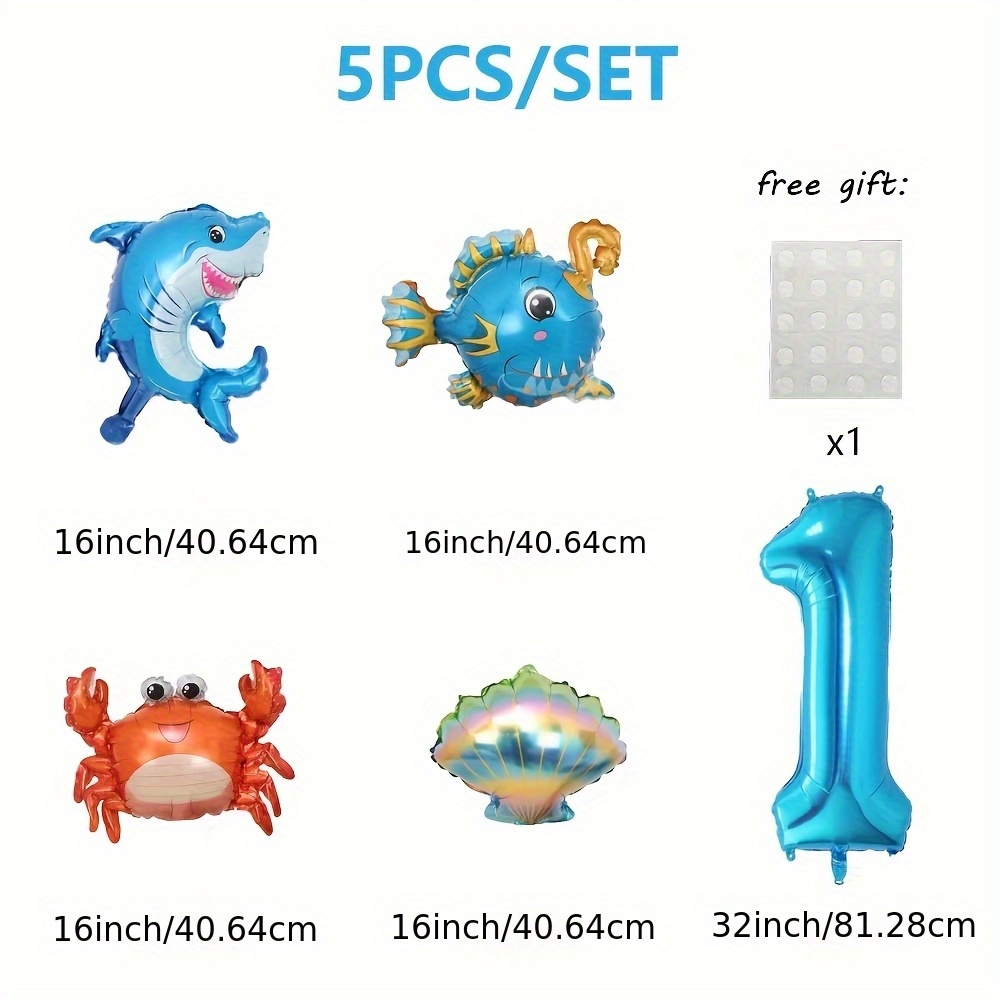 5Pcs 32inch Mini Blue Ocean Ba - Water Balloon Set recension och pris