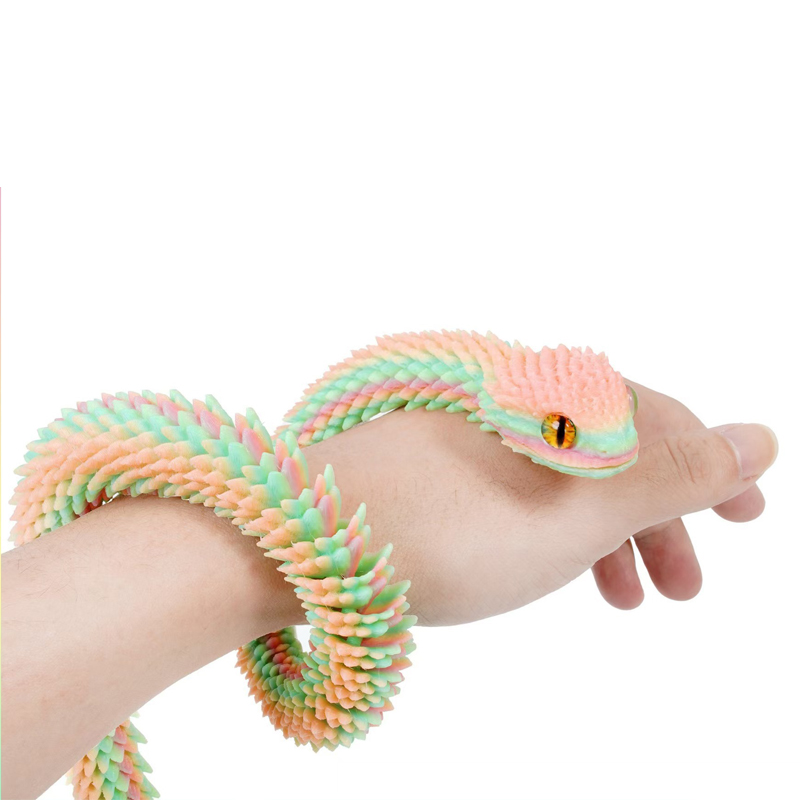 2026 New 3D Printed Snake Real - Kids Toys Latest recension och pris
