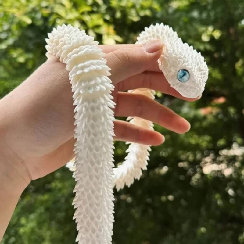 2026 New 3D Printed Snake Real - Kids Toys Latest recension och pris