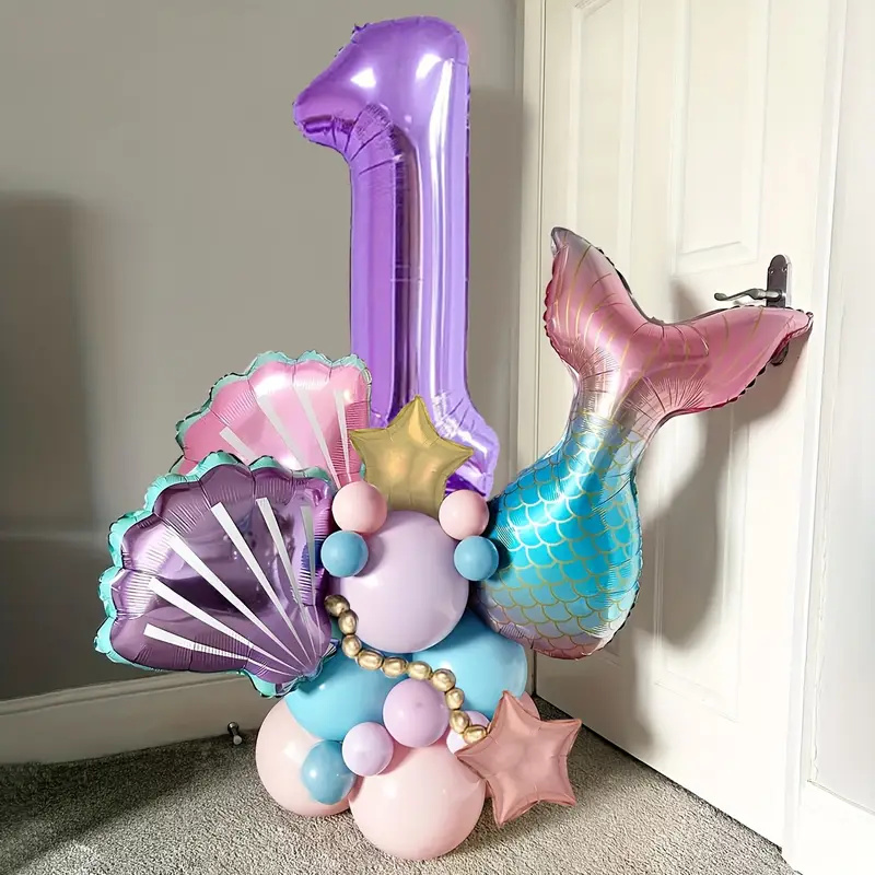 24pcs 1-9th Birthday Mermaid S - Water Balloon Set recension och pris