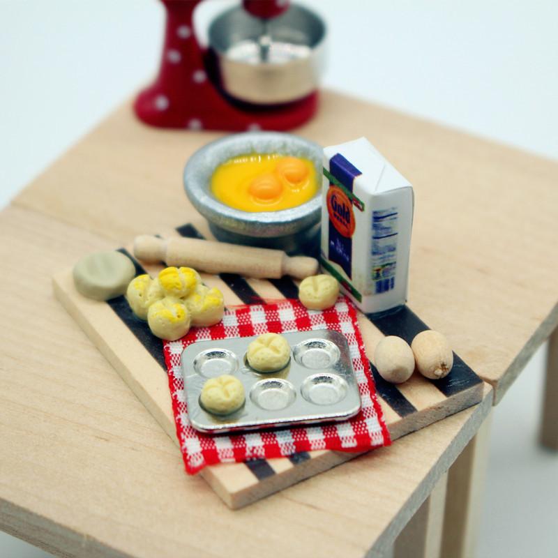 Dollhouse Food Toy Pastry Maki - Kids Toys Play Egg recension och pris