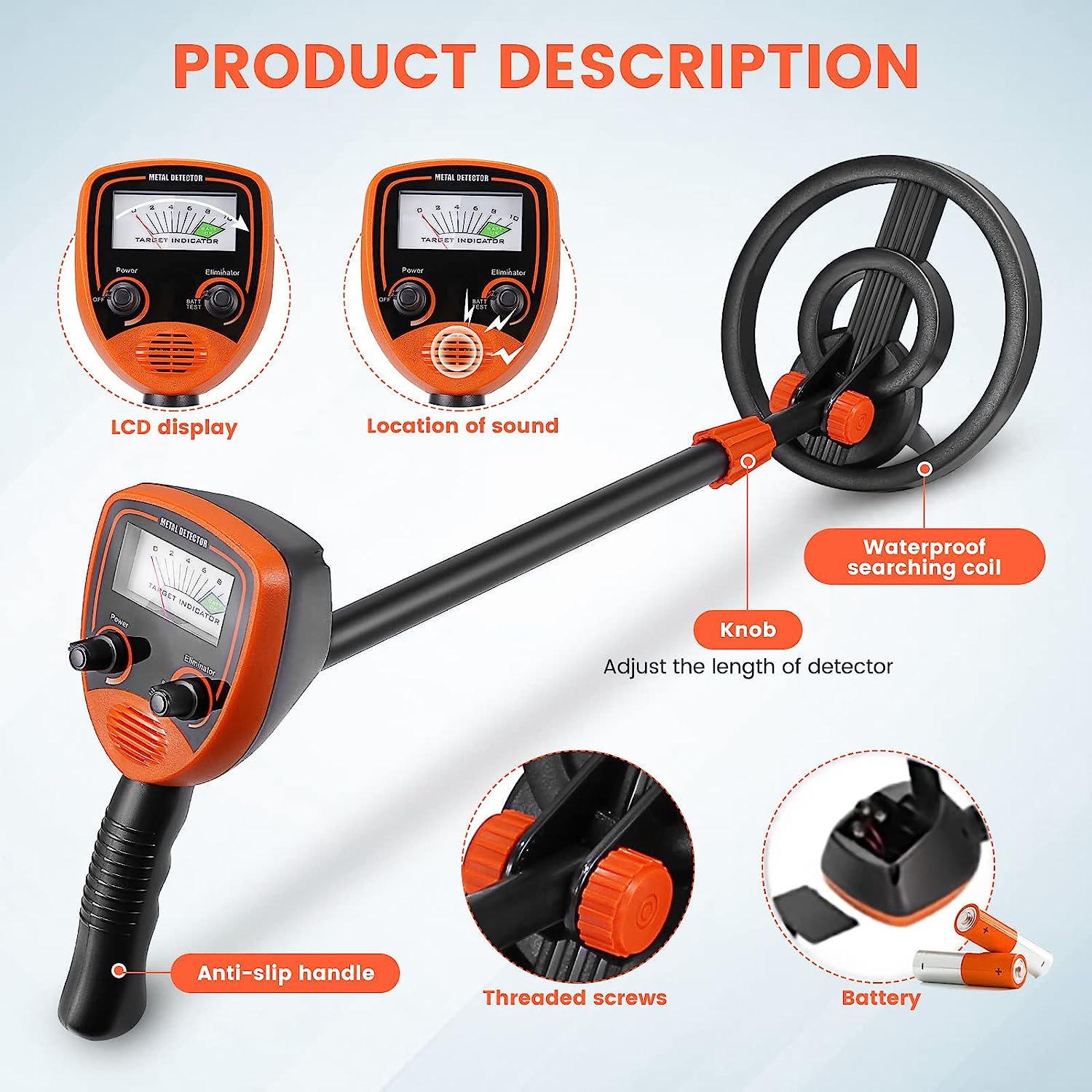 Kids Handheld Metal Detector O - Kids Toys Location recension och pris