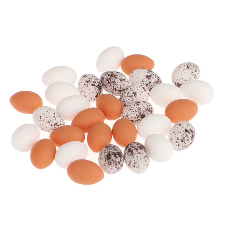 10pcs Dollhouse Miniature Simu - Kids Toys Play Egg recension och pris