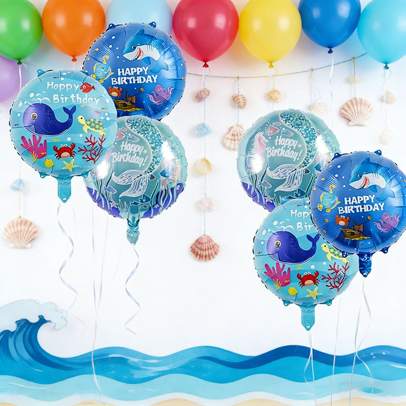 6pcs Ocean Theme Party Balloon - Water Balloon Set recension och pris