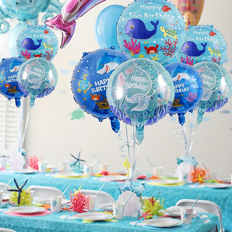 6pcs Ocean Theme Party Balloon - Water Balloon Set recension och pris