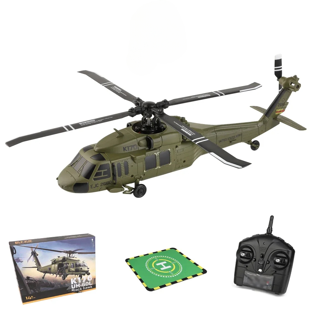 K170 RC Helicopter UH-60L 4 Ch - Kids' Toys Channel recension och pris