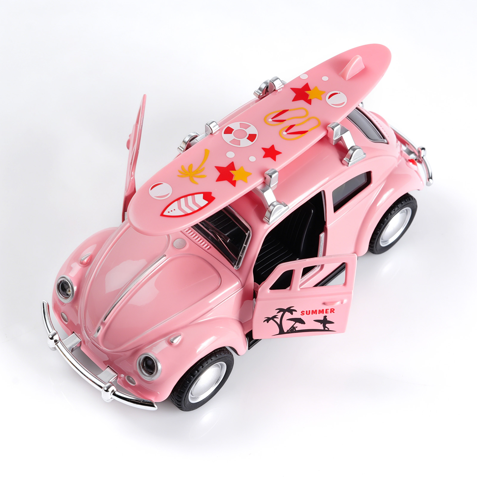 1:36 Pink Volkswagen Beetle Di - Kids Toys Cars recension och pris
