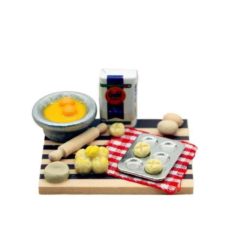 Dollhouse Food Toy Pastry Maki - Kids Toys Play Egg recension och pris