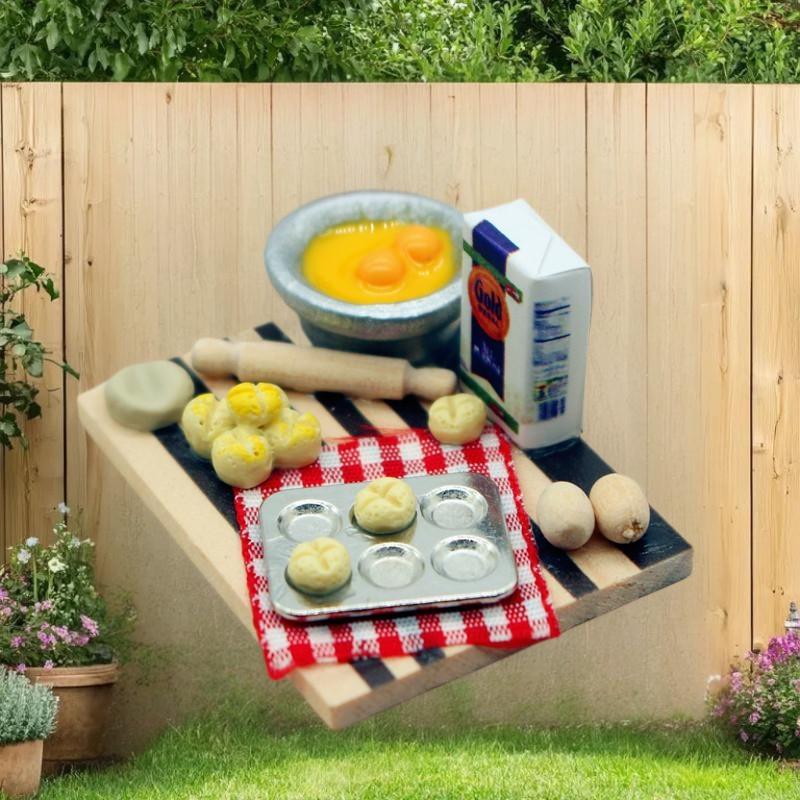 Dollhouse Food Toy Pastry Maki - Kids Toys Play Egg recension och pris