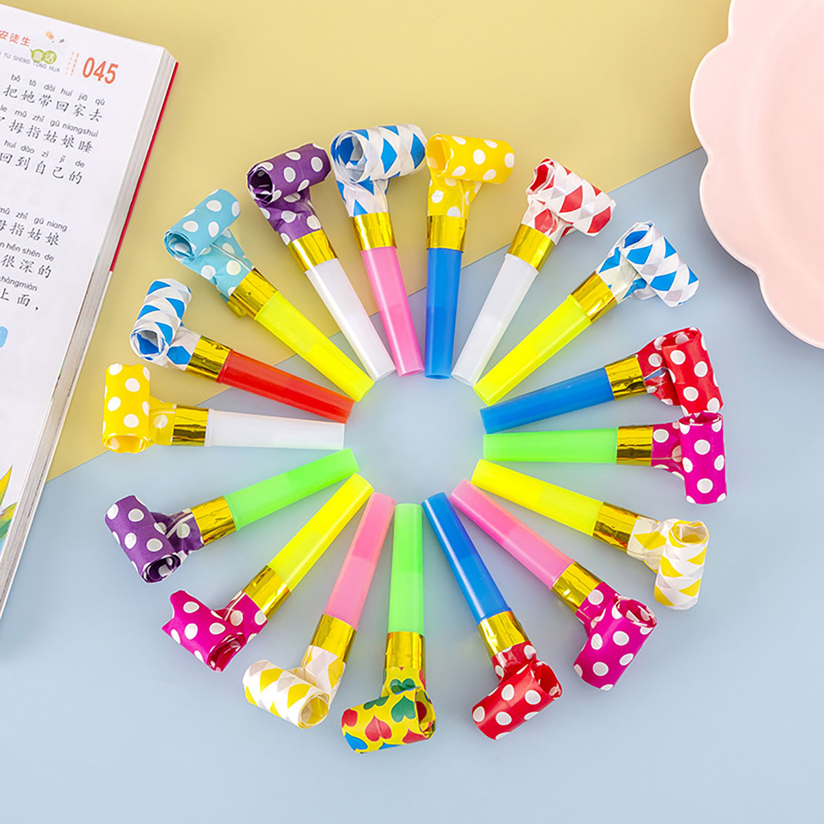 30PCS Colorful Whistles Toy Fu - Kids Toys Easter recension och pris