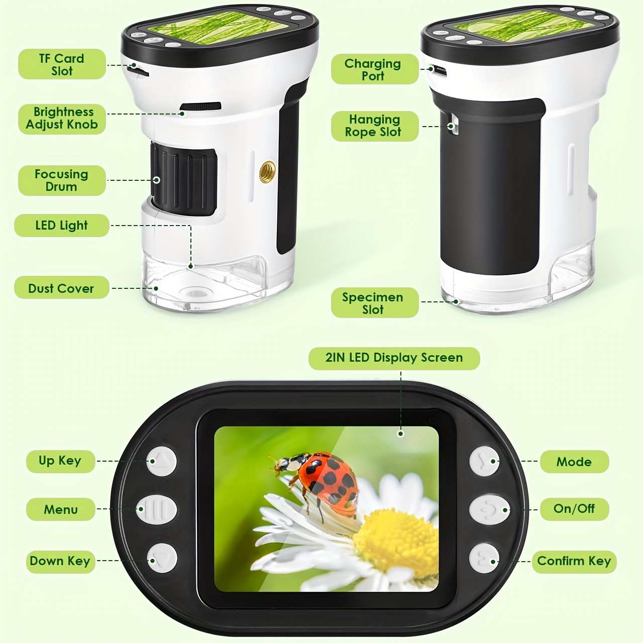 Kids Microscope Biological Kit - Kids Toys Under 200 recension och pris