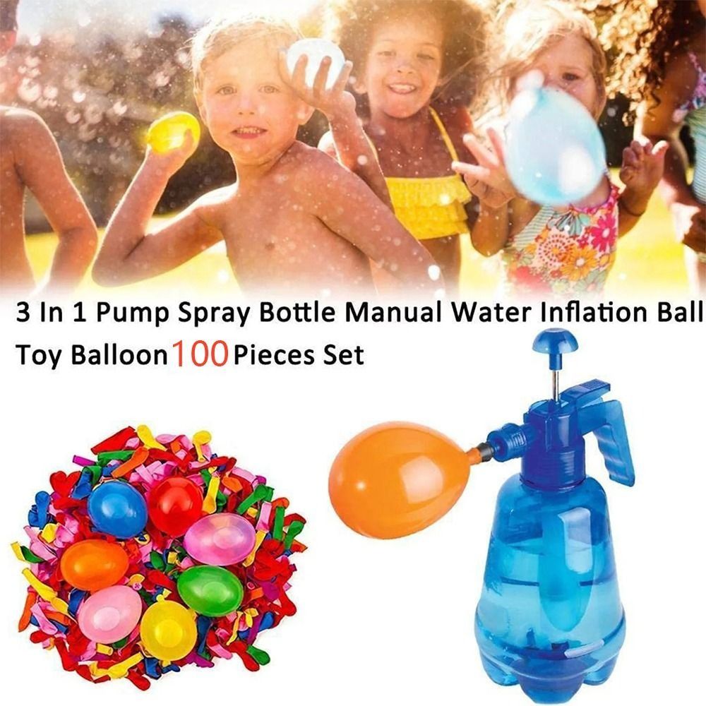 Plastic Water Balloon Pump Out - Water Balloon Set recension och pris