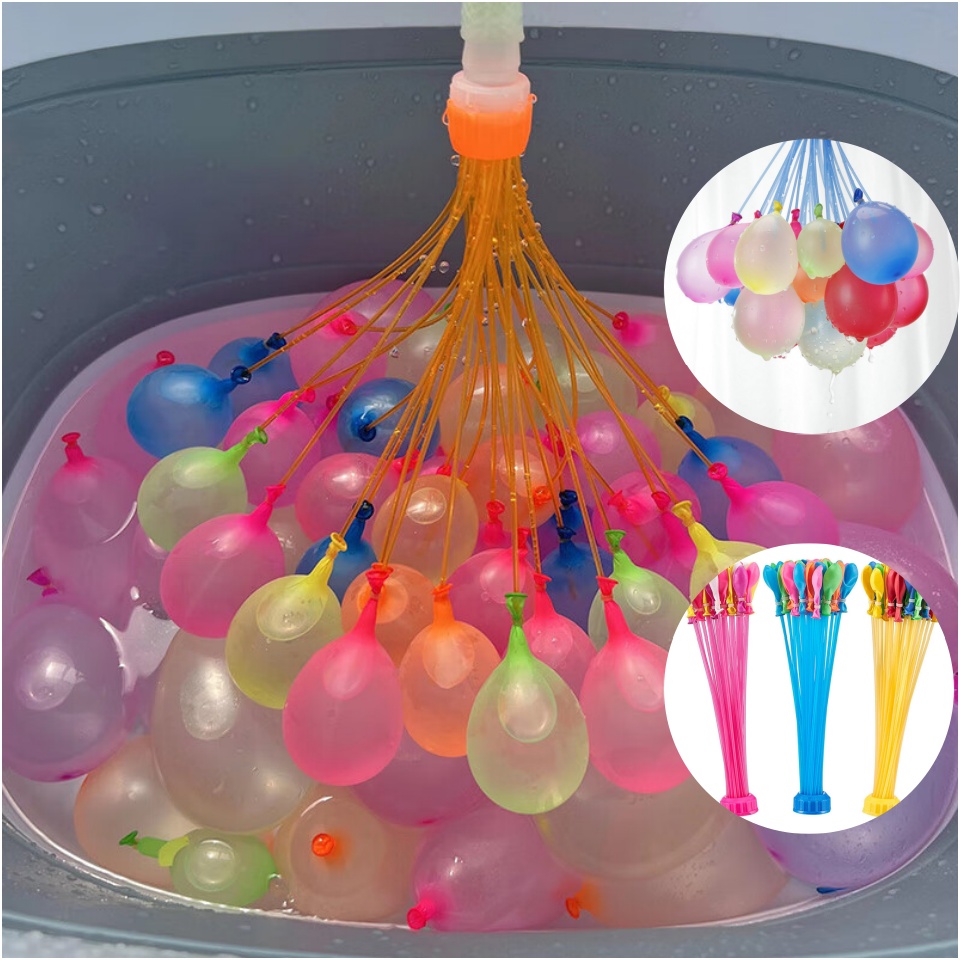 Fast Water Filling Balloon Sel - Water Balloon Set recension och pris