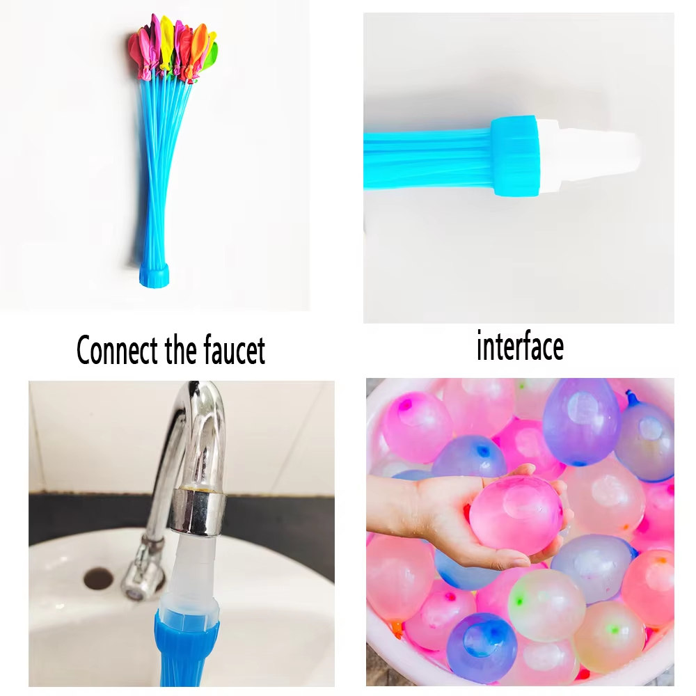 Fast Water Filling Balloon Sel - Water Balloon Set recension och pris