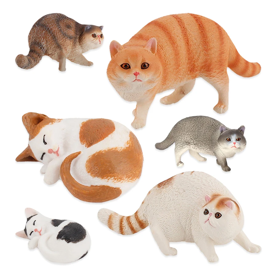 Cat Model Toys Farm Animals Mi - Kids Toys Under 200 recension och pris