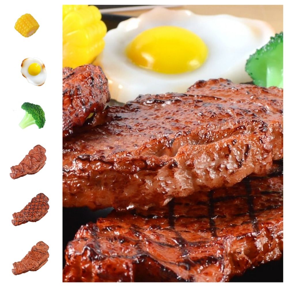 Western Food Simulation Steak  - Kids Toys Play Egg recension och pris