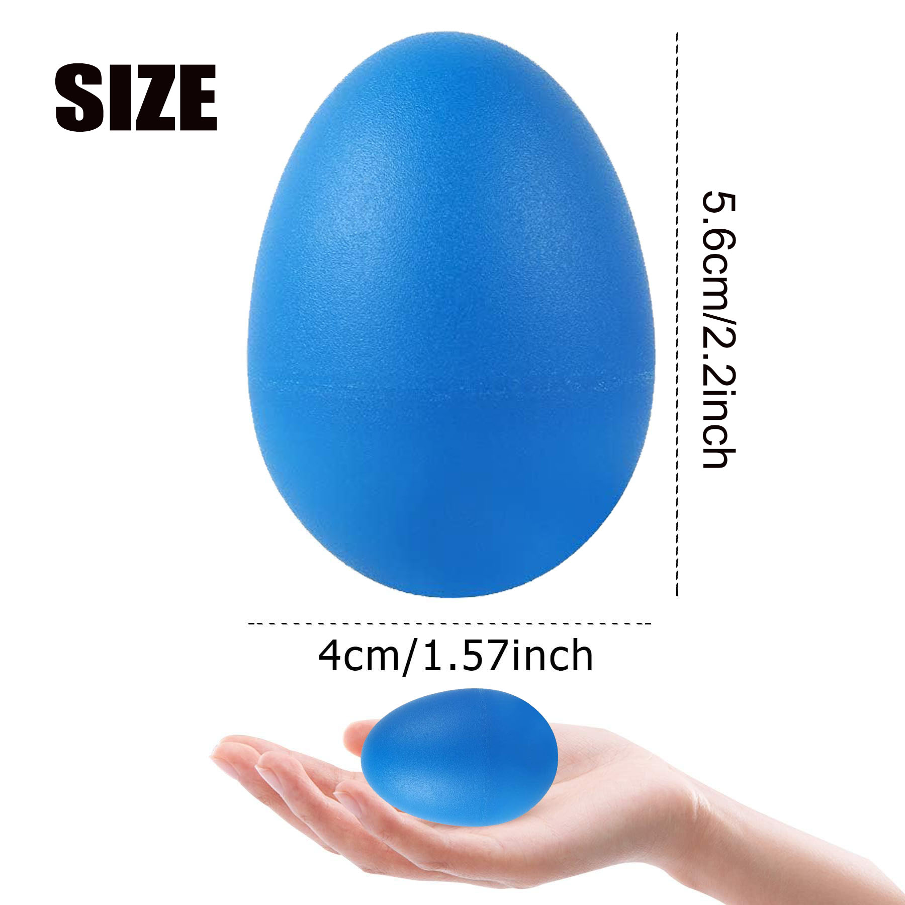 12PCS Easter Egg Shakers for K - Kids Toys Easter recension och pris